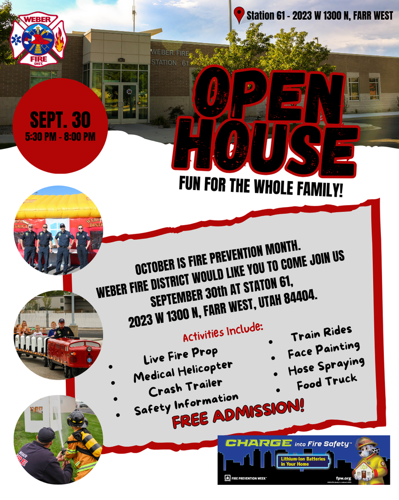 Weber Fire Dept Open House