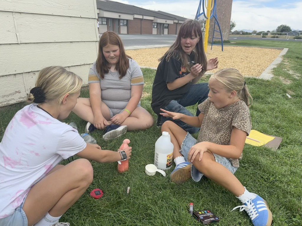Students participating in experimental design.