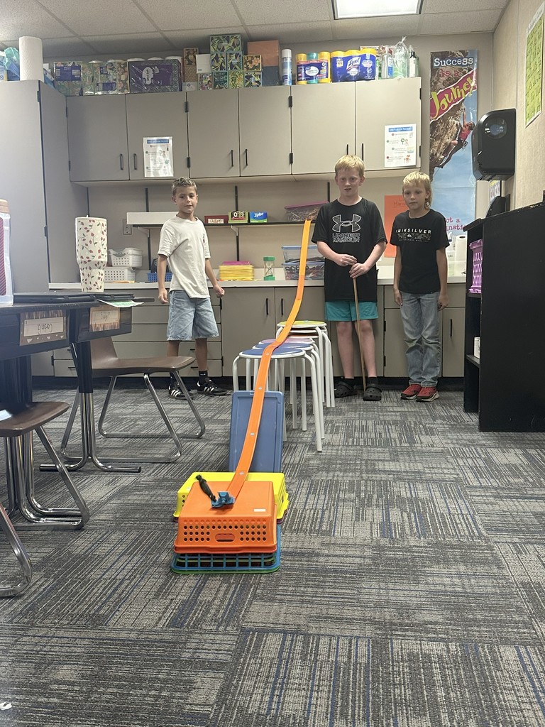 Students participating in experimental design.