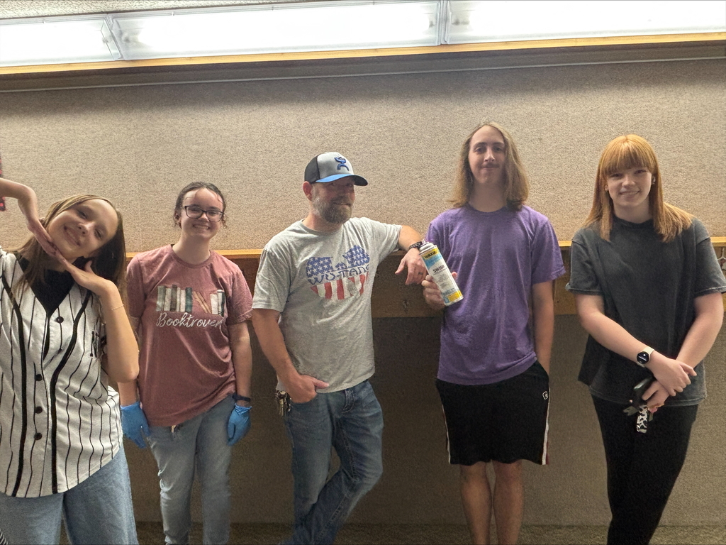 Mr Brad with part of his after school crew