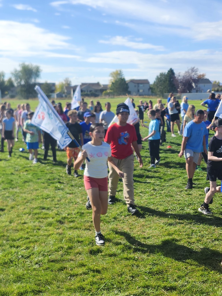 Picture of Kids Running during the Fun Run Fundraiser