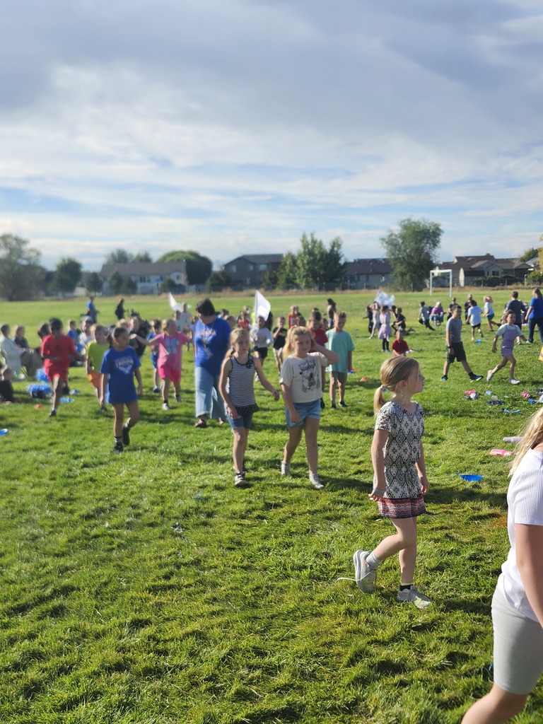 Picture of Kids Running during the Fun Run Fundraiser