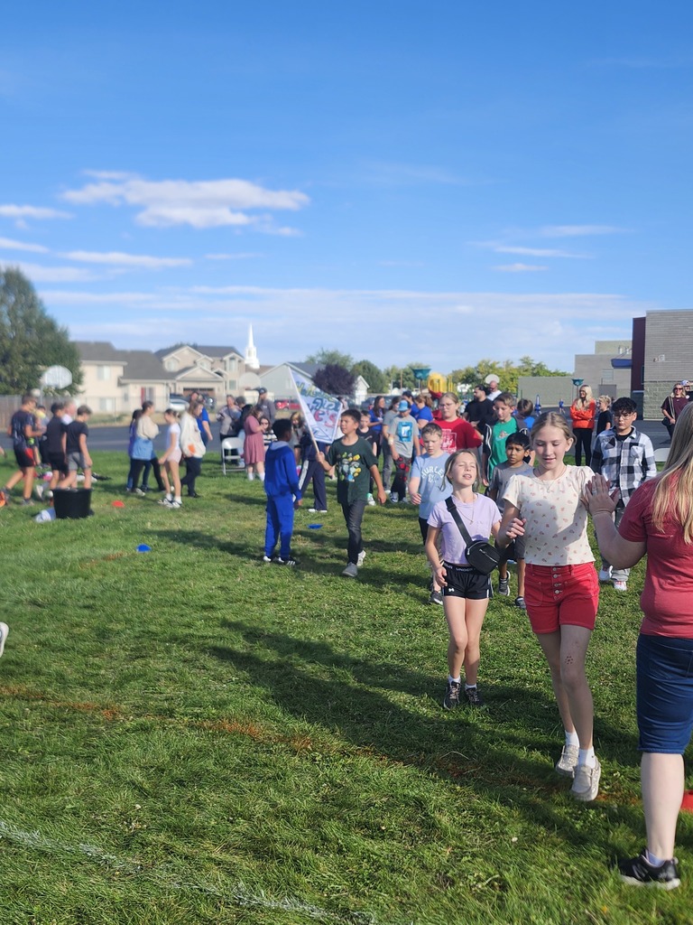 Picture of Kids Running during the Fun Run Fundraiser