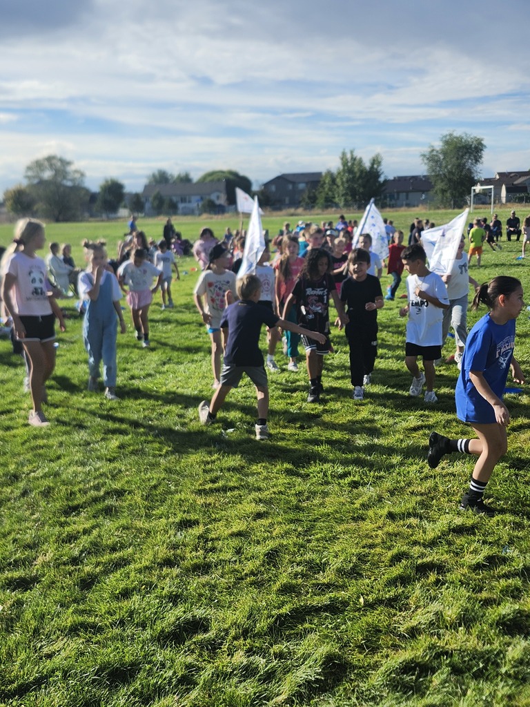 Picture of Kids Running during the Fun Run Fundraiser