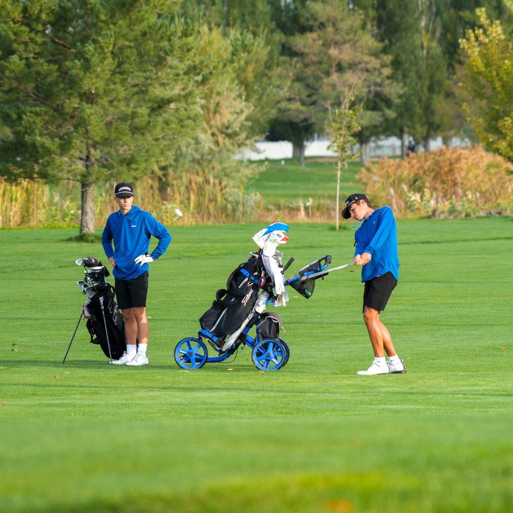 High school boys golfers