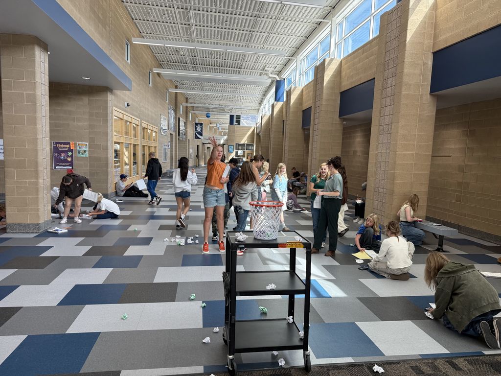 Trashketball - Practice test turned into the most fun ever