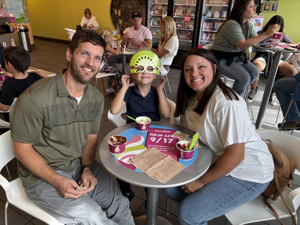people eating yogurt