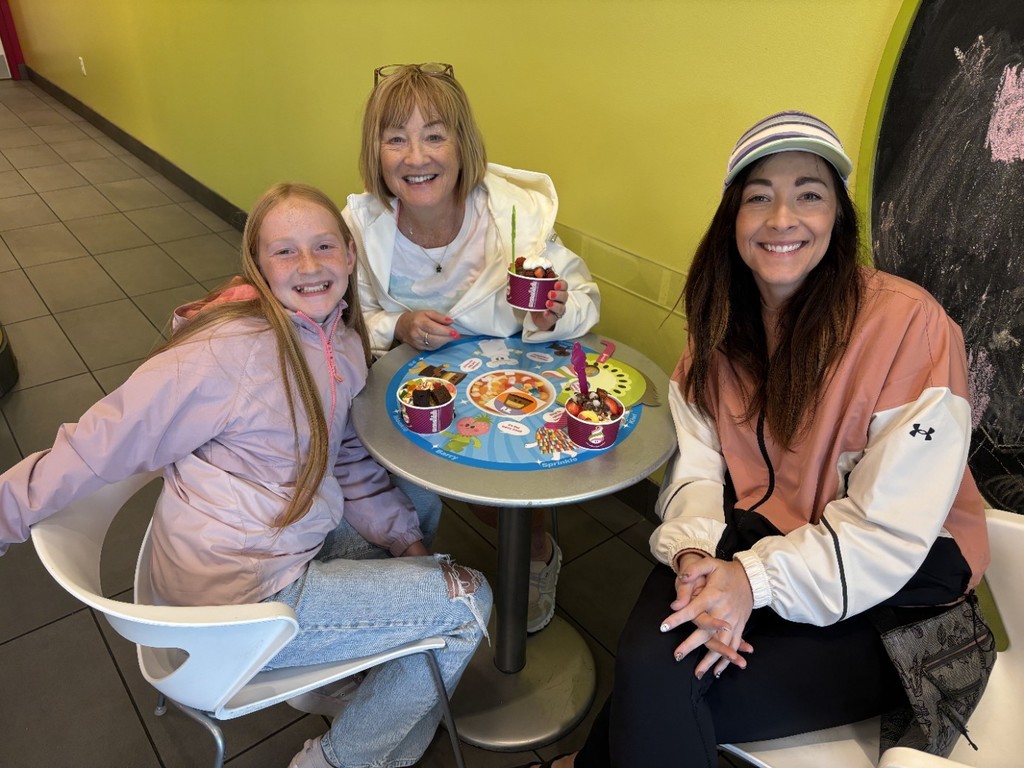 people eating yogurt