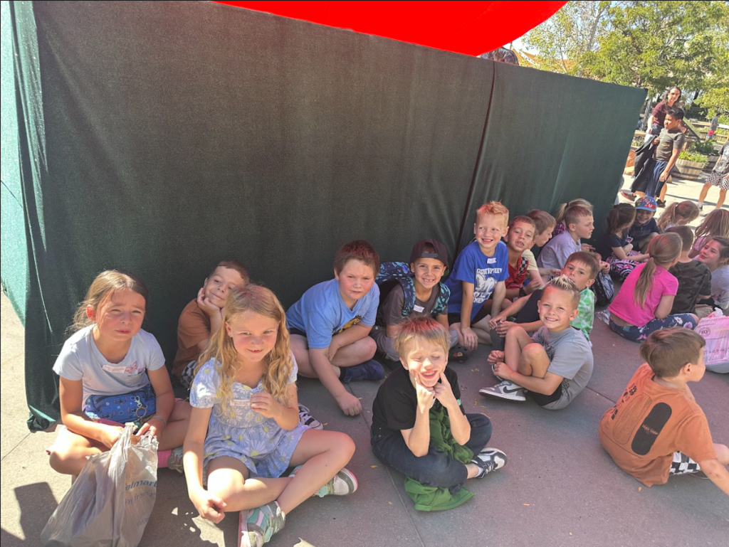 1st graders at the zoo