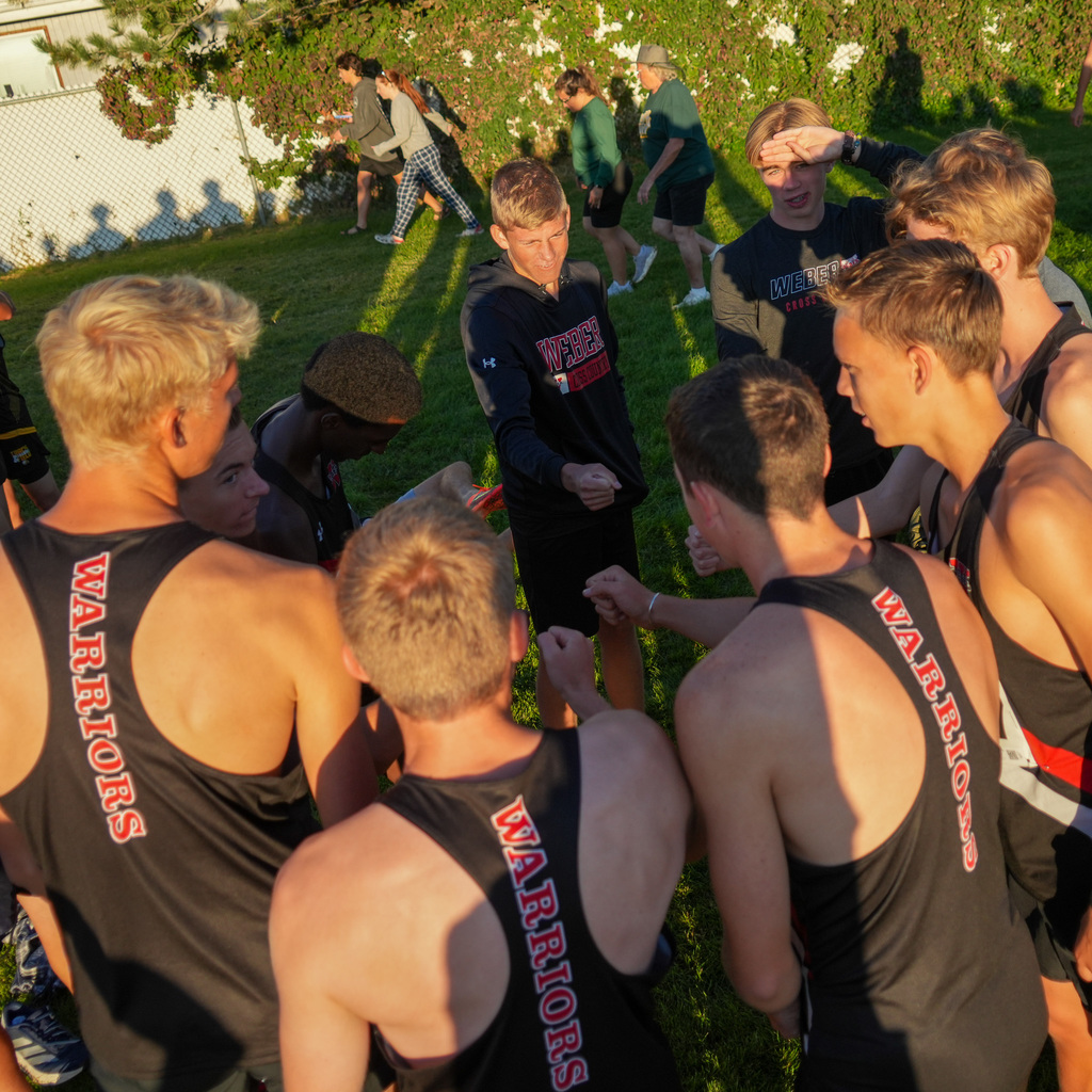 Cross country runners