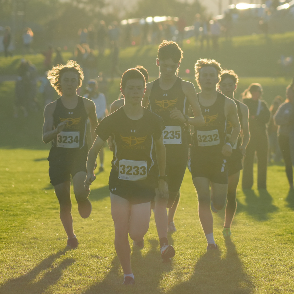 Cross country runners