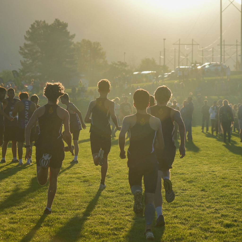 Cross country runners