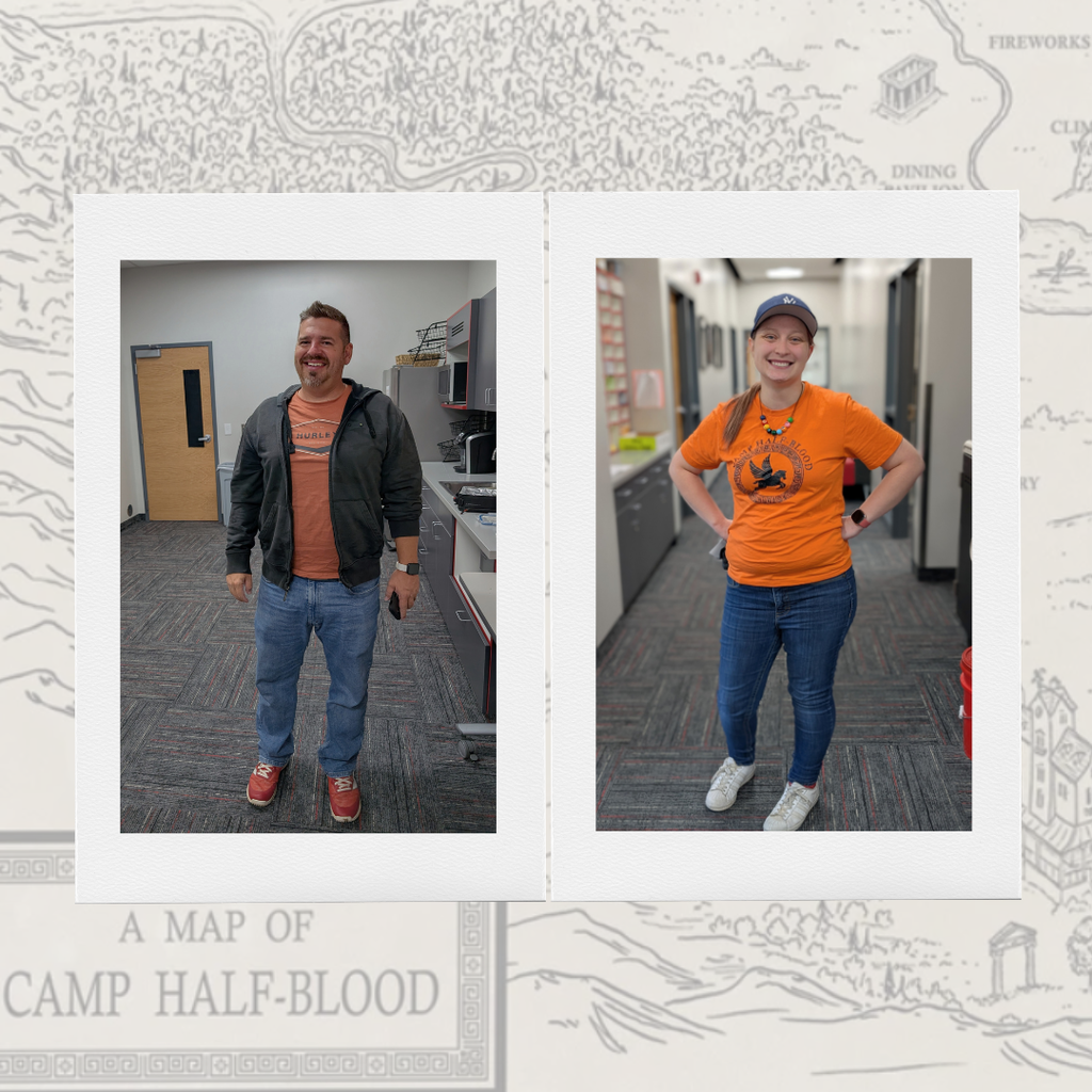 Photos of Literacy Week dress like your favorite ficitional character.