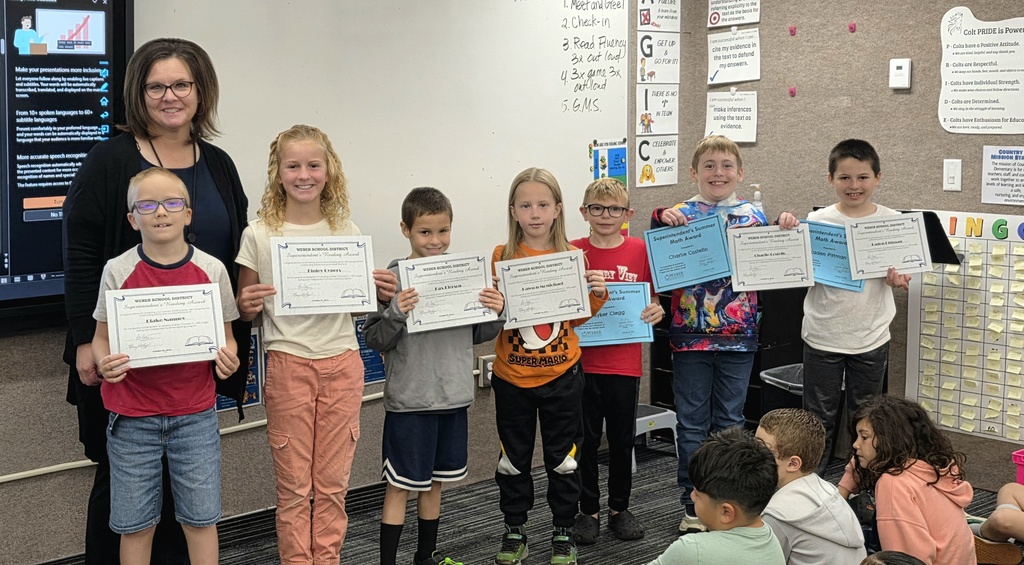 Superintendent reading program winners