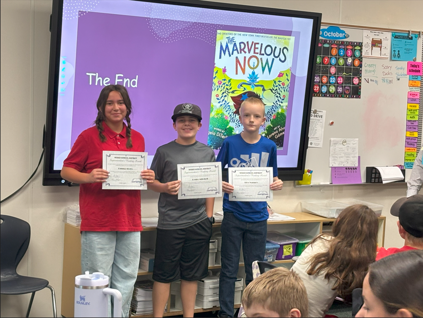 Superintendent reading program winners