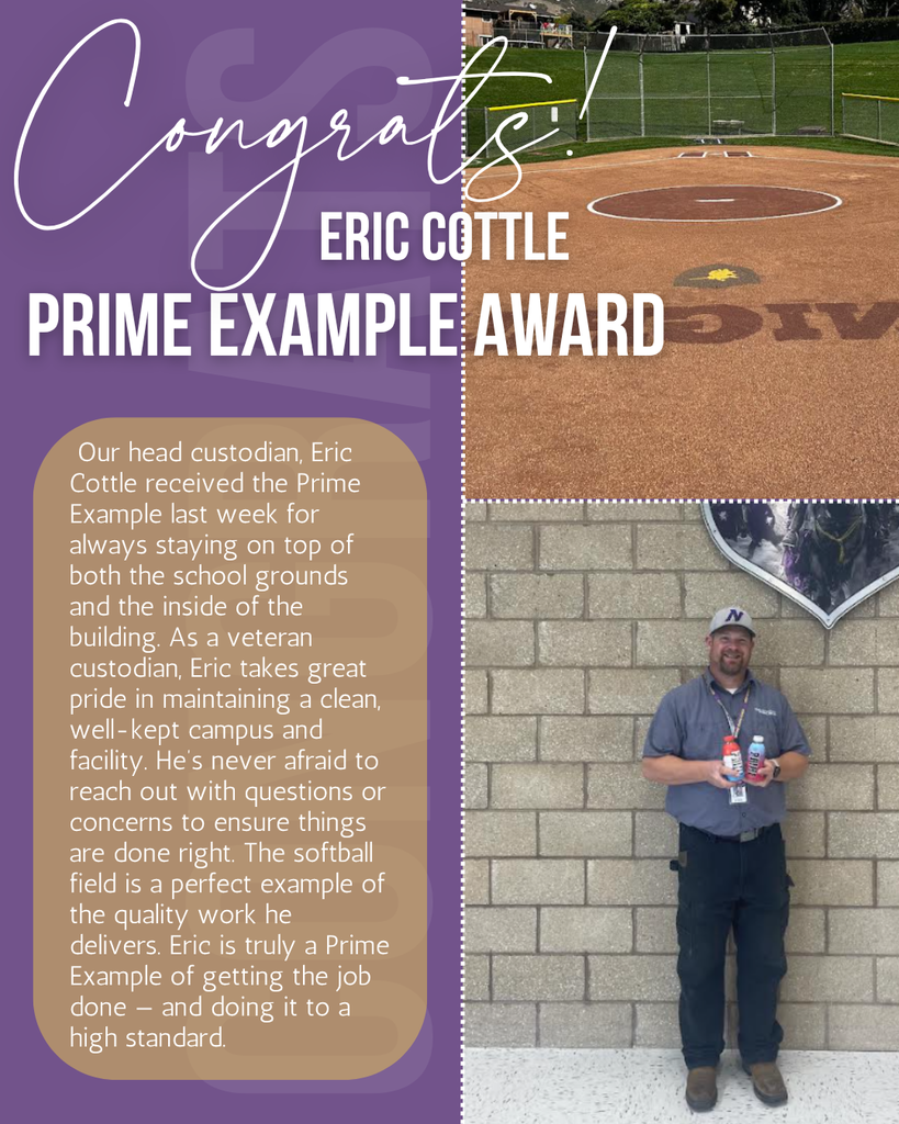 Eric Cottle prime award