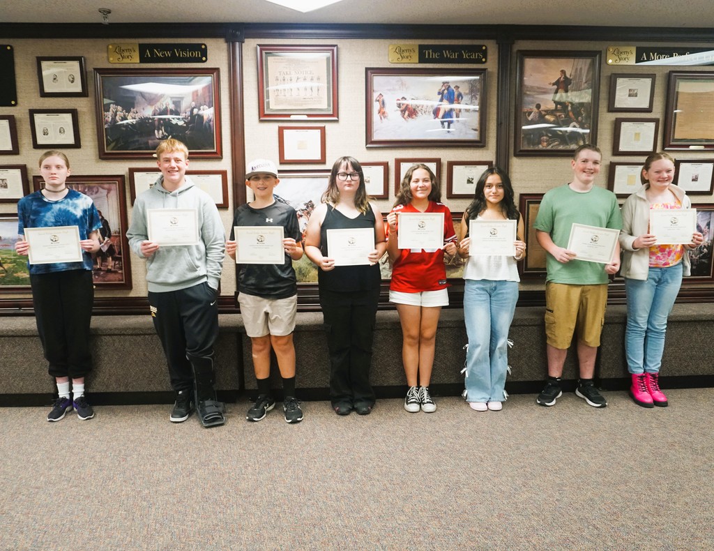 Picture of our October Scorpion of the Month Students