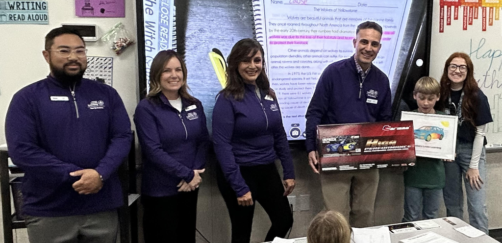 Young Subaru supporting students in learning.