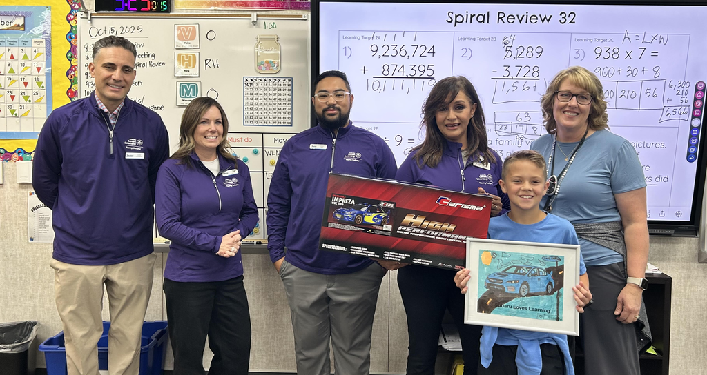 Young Subaru supporting students in learning.