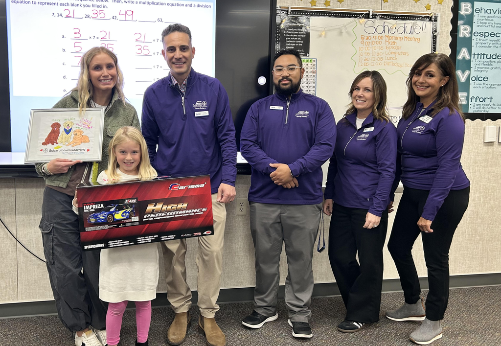 Young Subaru supporting students in learning.