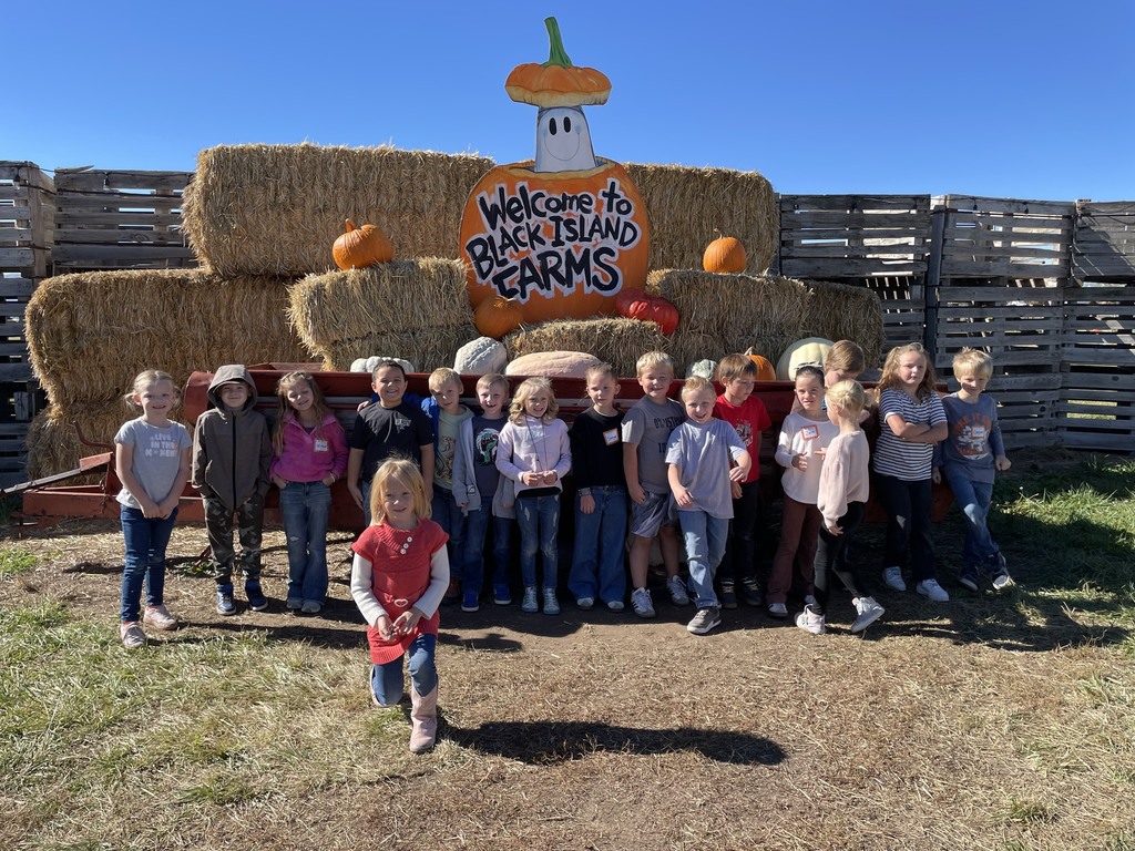 students at Black Island Farms