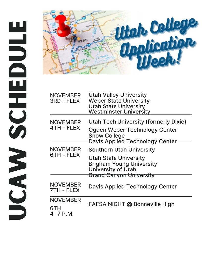 Utah College Application Week