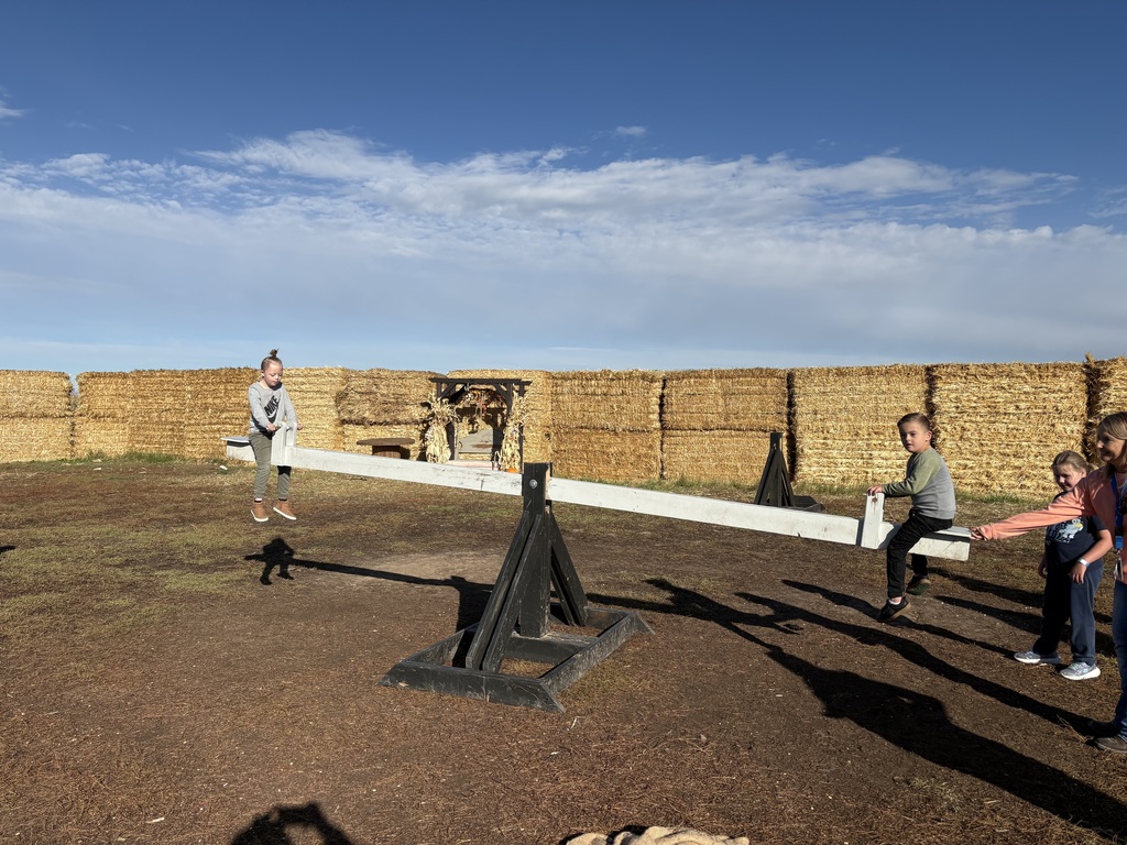 Mrs. Rehyani's students at Green Acre Farms field trip