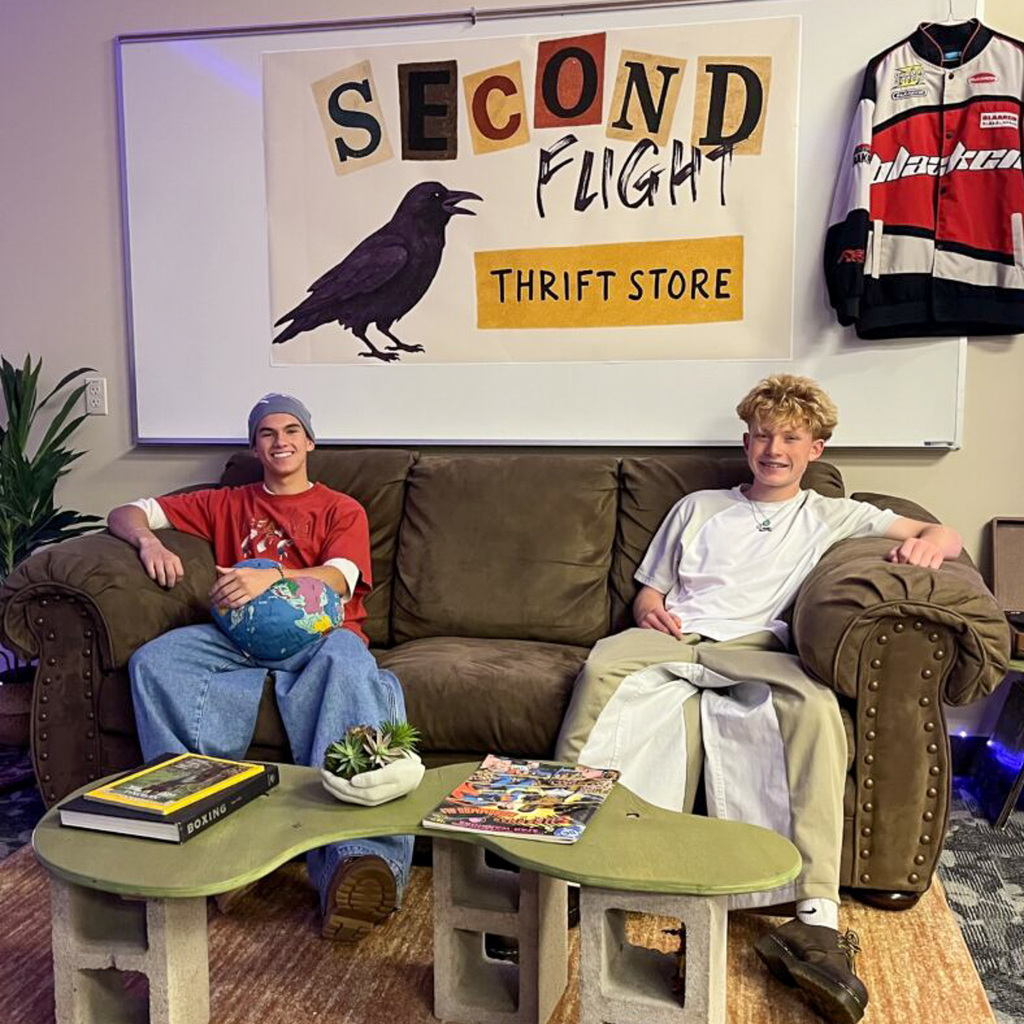 Thrift store founders