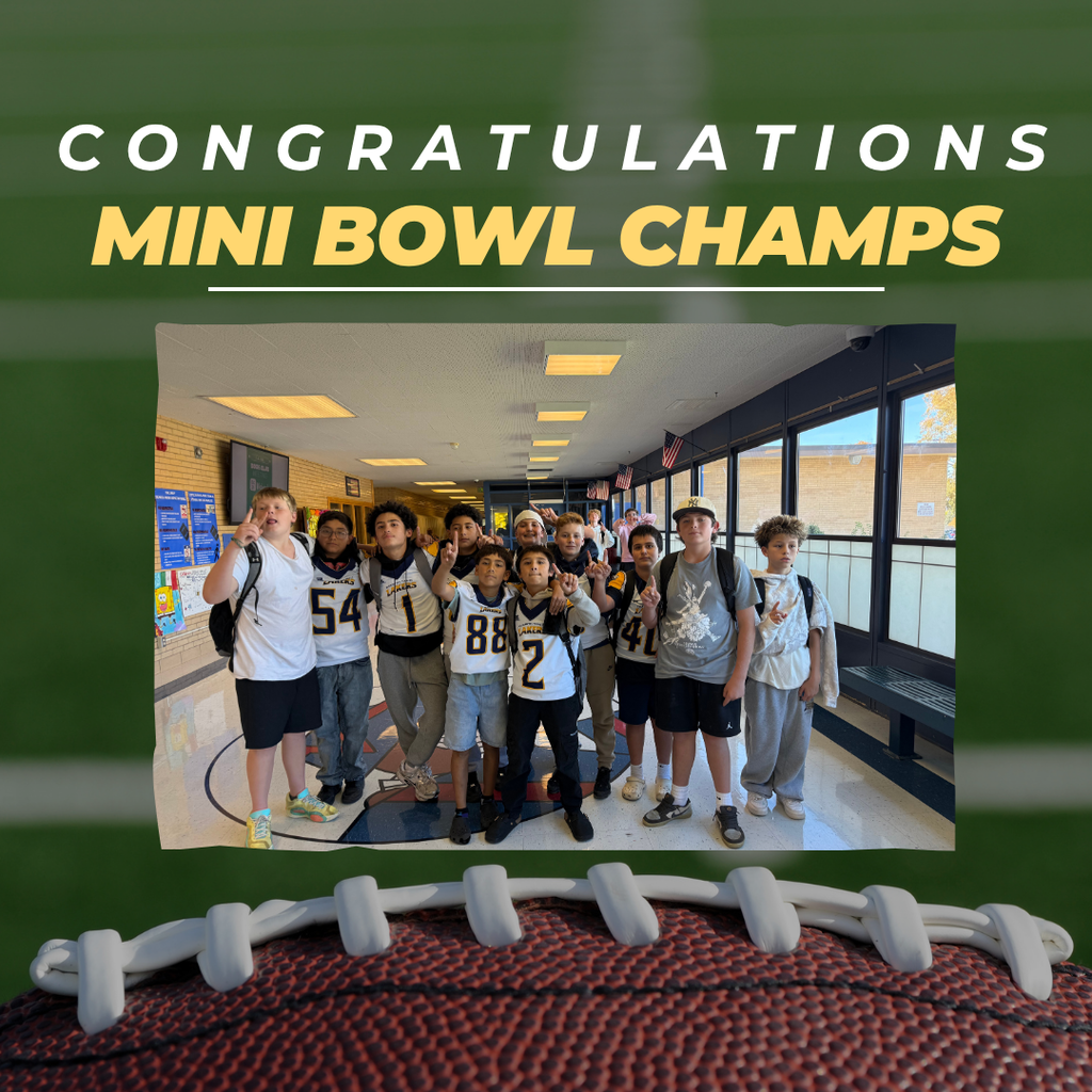 congratulations mini bowl champs 