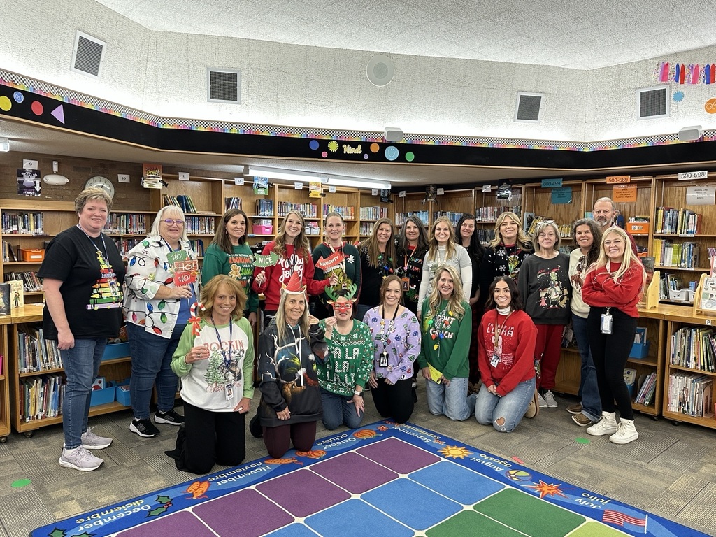 Hooper Staff in Christmas attire