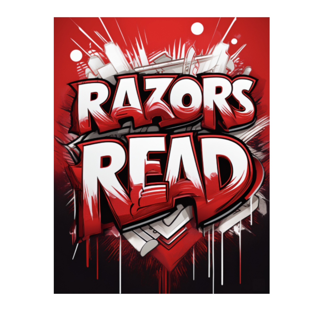 Logo graphic for Razors Read 