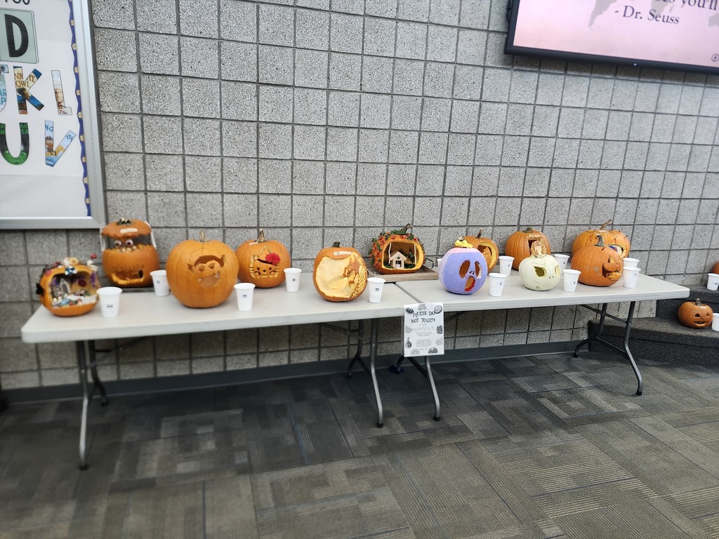 Halloween Pumpkin Decorating Contest Entries