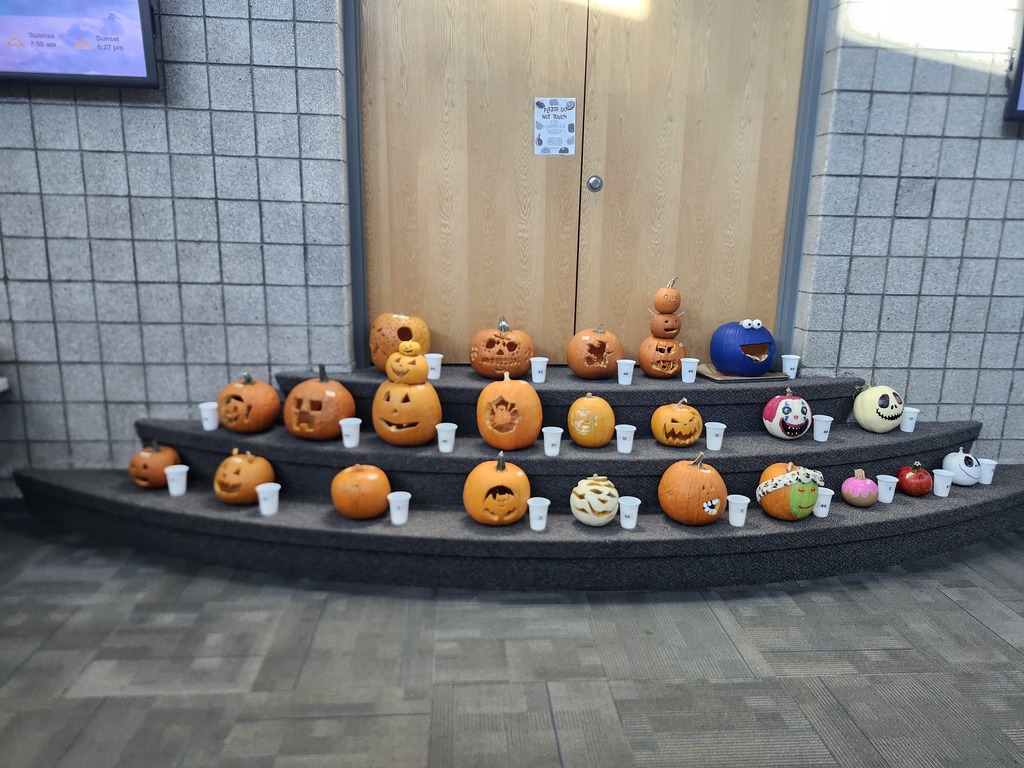 Halloween Pumpkin Decorating Contest Entries