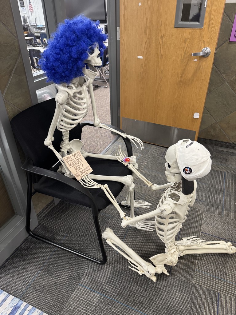 Bob Bones proposal to Skelly in 6th grade- skeletons take over