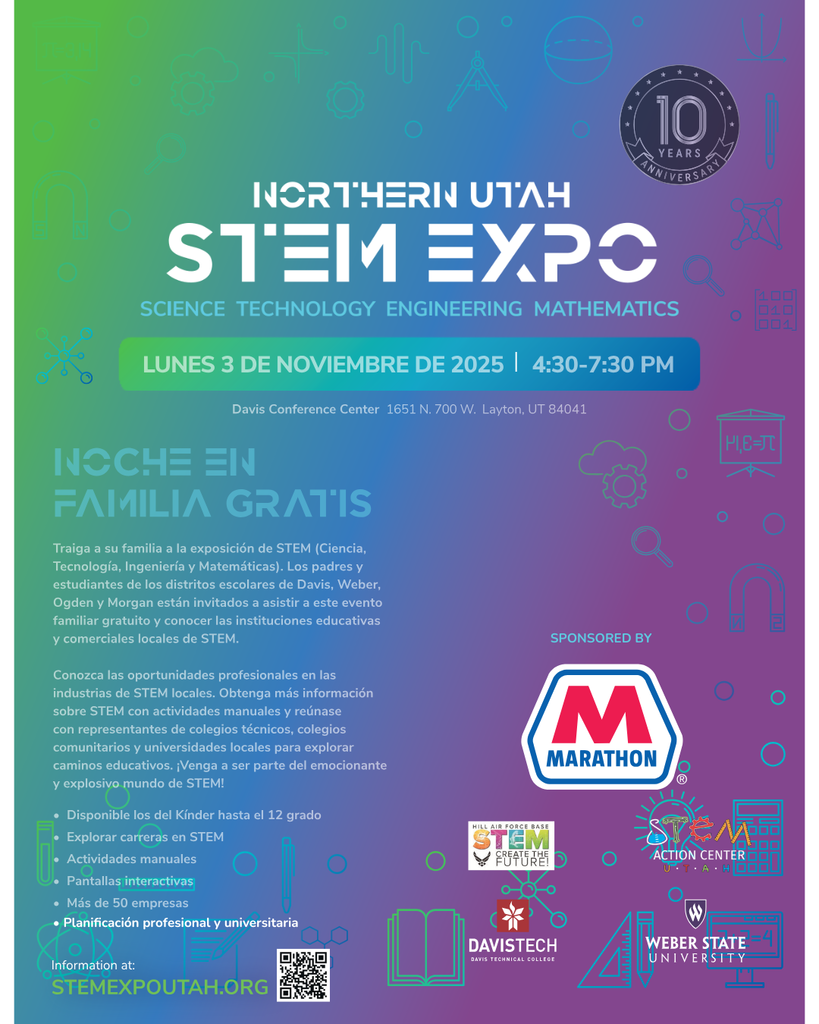 Northern Utah STEM Night Flyer_Spanish