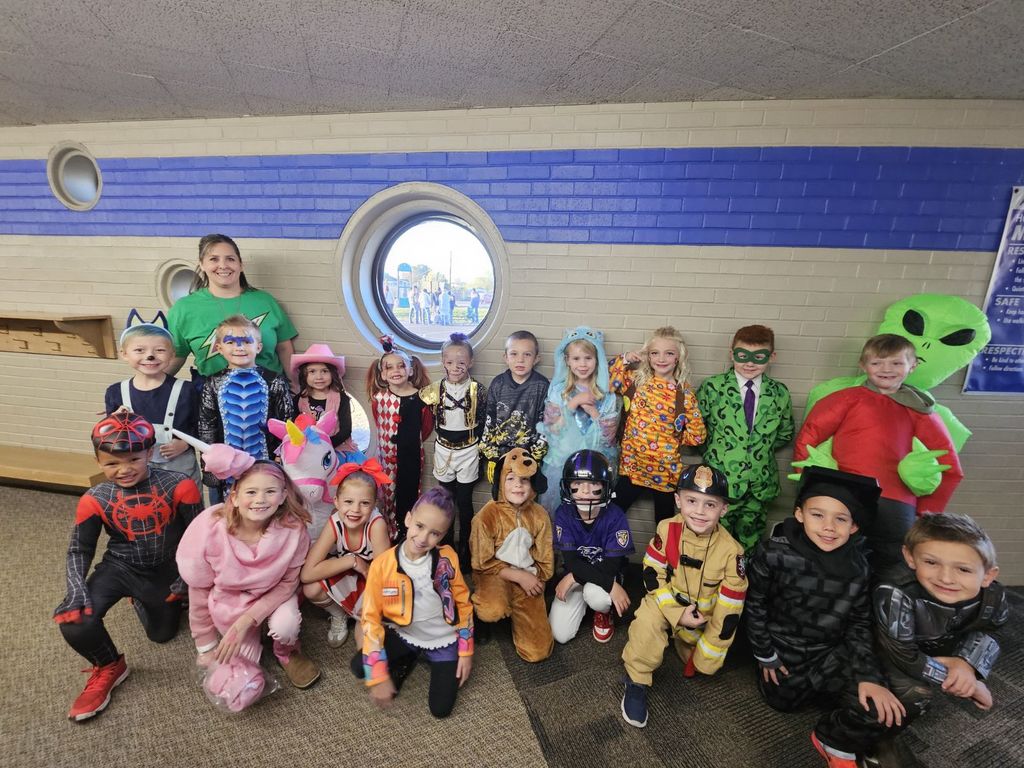 Group Halloween Photo