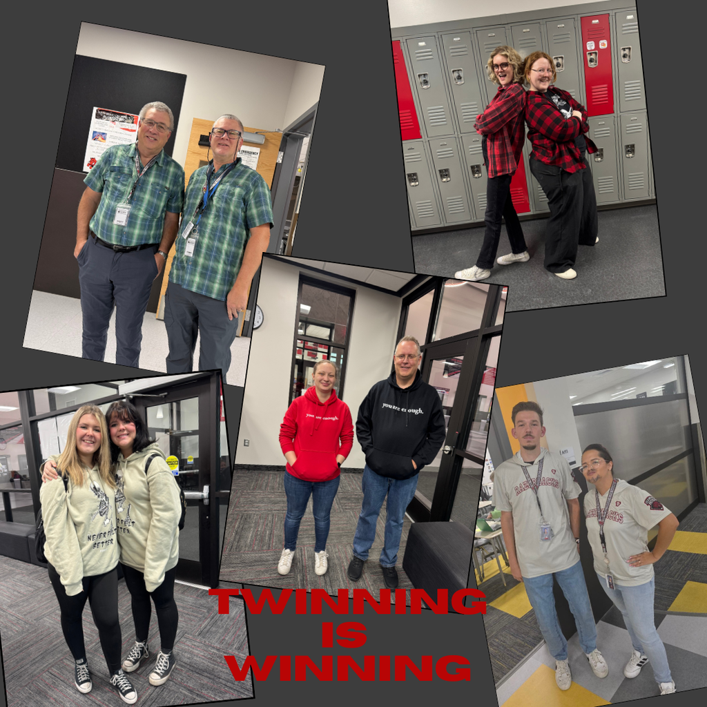 Highlight photographs from our red Ribbon Week, where we chose to 'Lei' off drugs, snooze on drugs and twinning is winning against drugs
