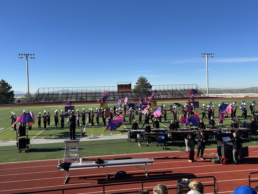The district Marching Band, Mountain Star, performed at the Grand Opening of Trader Joe's! Some of Orion's own were there participating. 