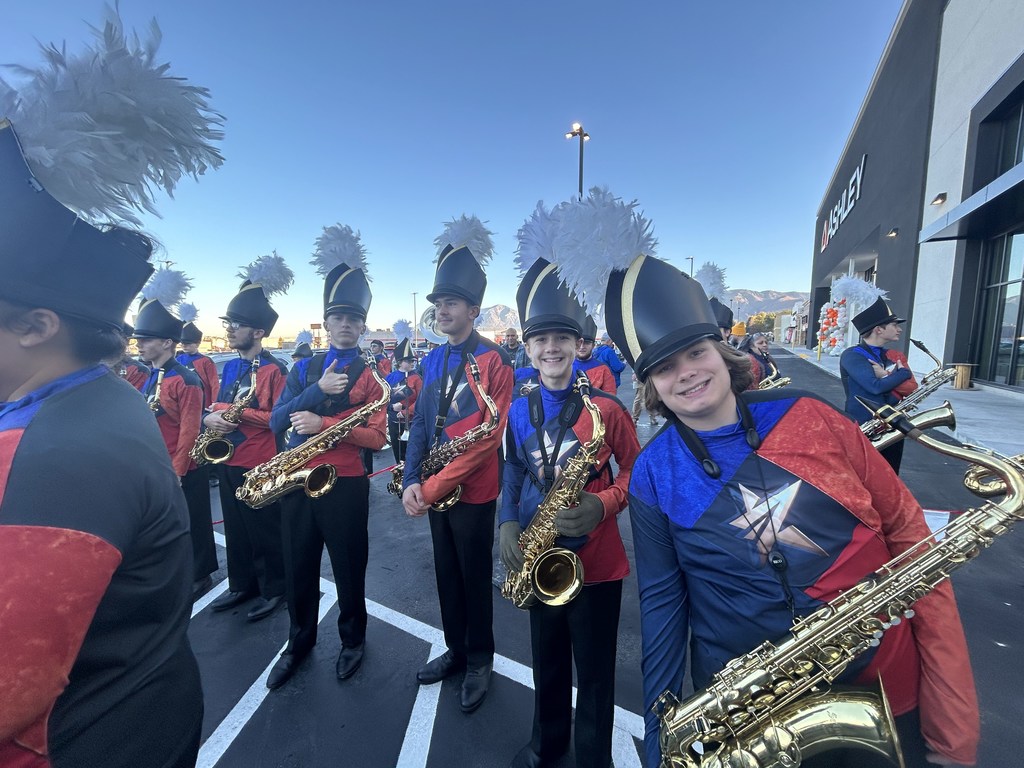  The Mountain Star Marching Band performed at the Grand Opening for Trader Joe's! Some students from Orion participate and got to be there for this fun event! 