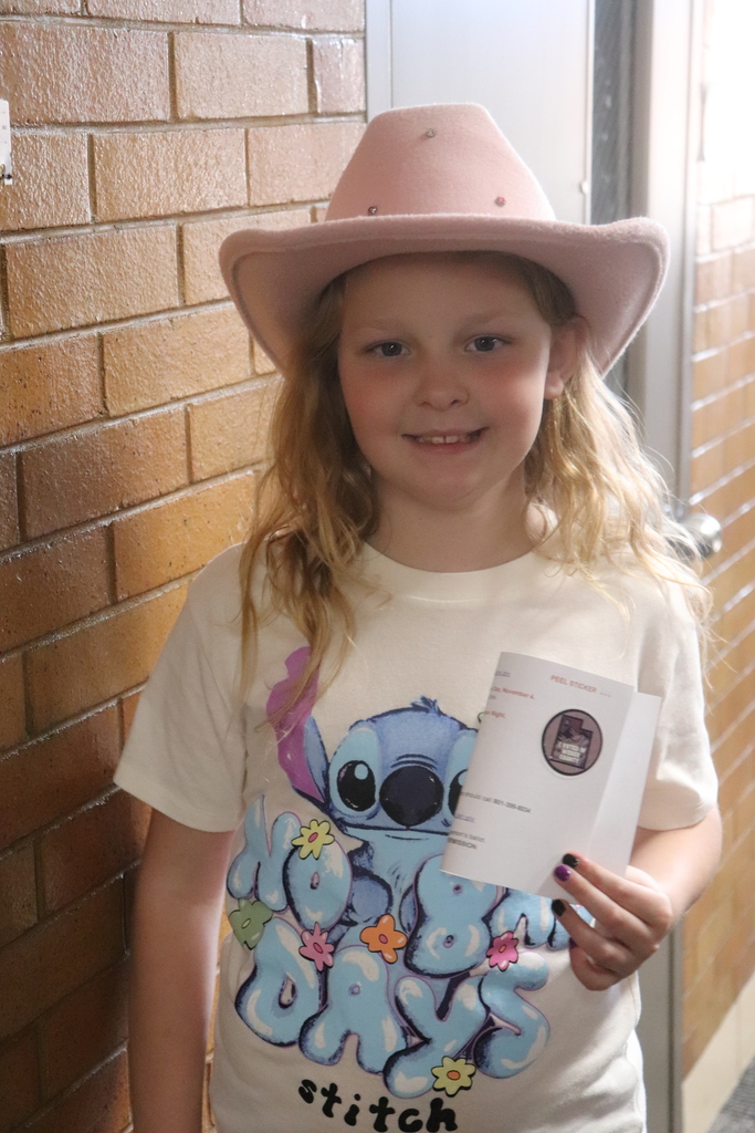 2nd graders going through the voting process