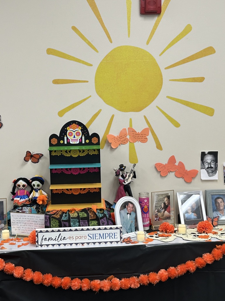 Display of Dia de los muertos