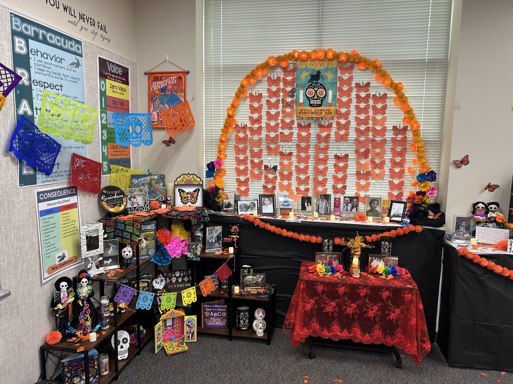 Display of Dia de los muertos