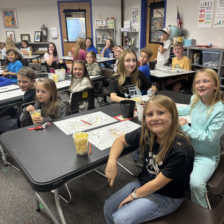 Students in Fun Friday