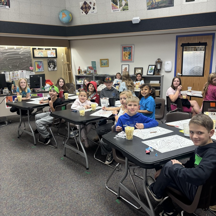 Students in Fun Friday