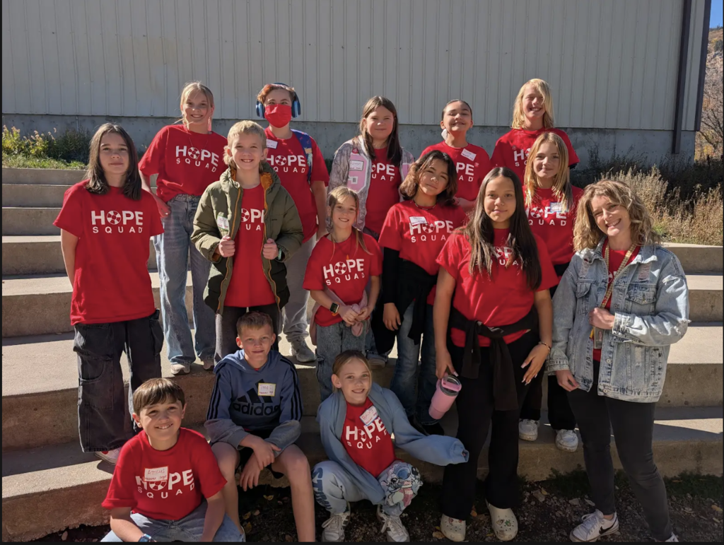 The hope squad team at their retreat