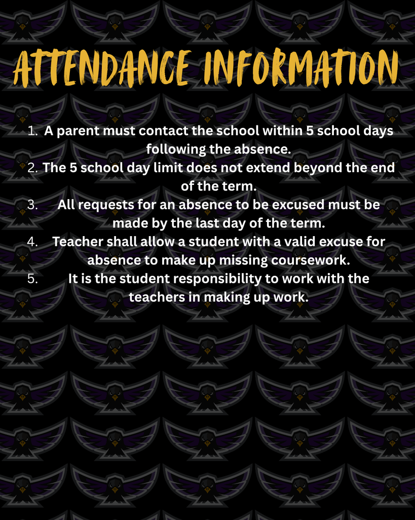 Attendance Information  (1)