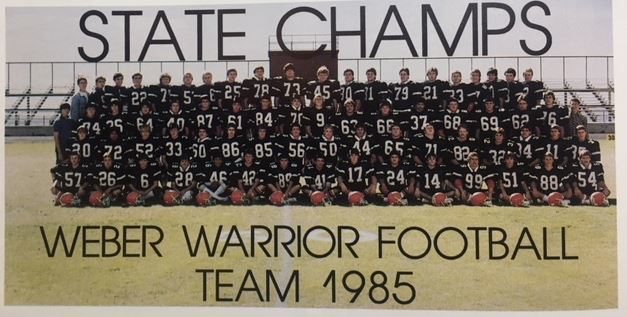 1985 Weber Football team