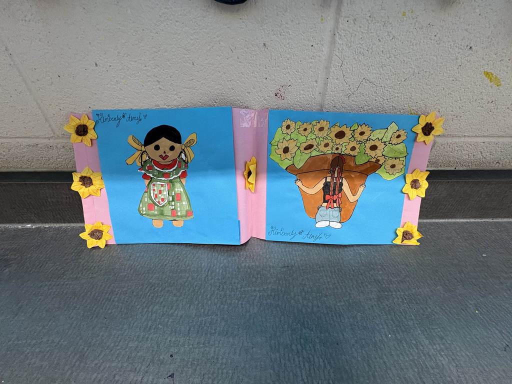 Famous Artist Recreation- Art 3 students put a lot of time and creativity into learning about and recreating works made by famous artists throughout history. They studied the artist style and worked independently or in small groups to study their art style, learn about their life, and then remake their art. So proud of these incredible artists!