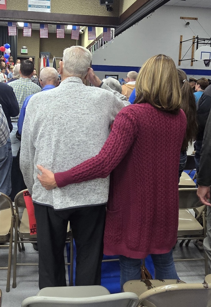 Veteran from the behind