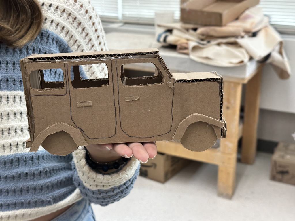 3D Cardboard Cars
